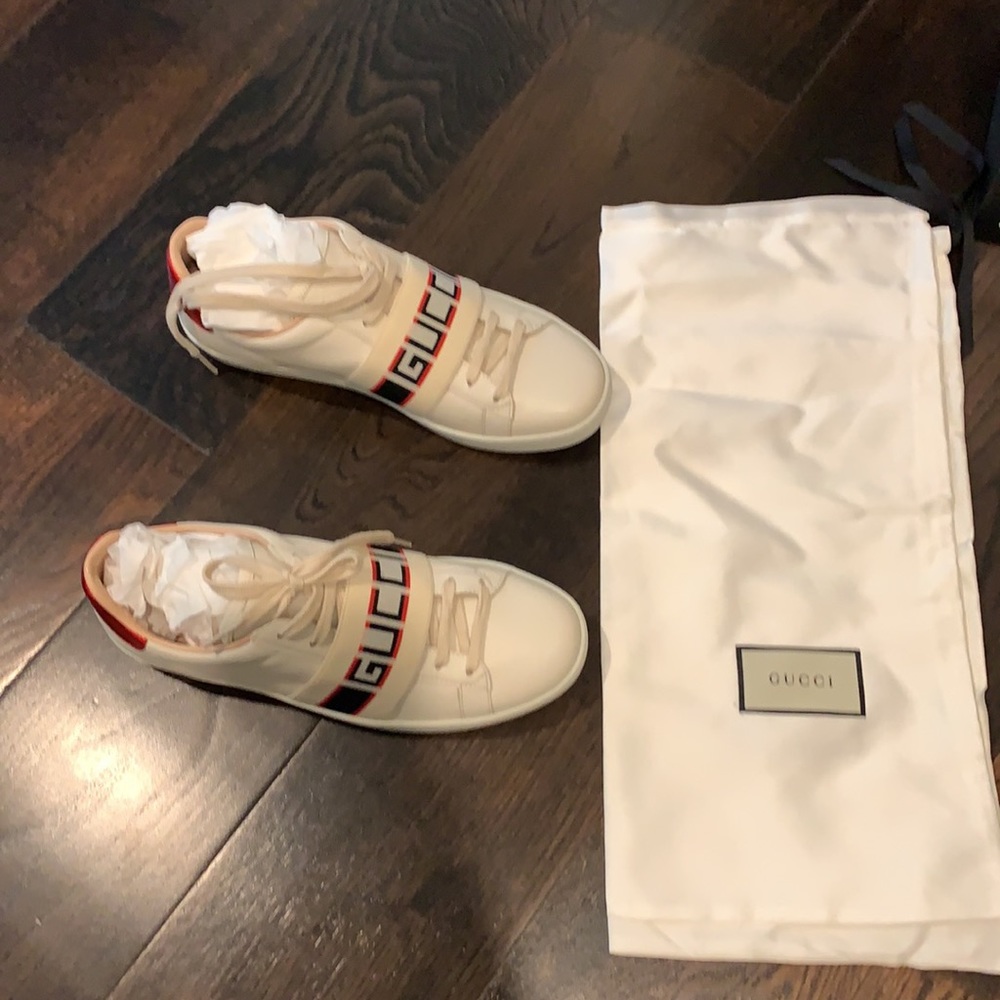 Gucci sneakers authentic. Worn several times and in good condition. - Picture 3 of 4